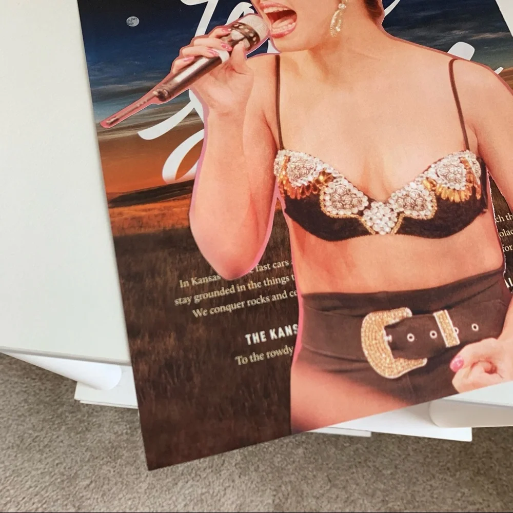 Selena Quintanilla‎ Stage Collage Iconic Performance Tejano Wall Art
